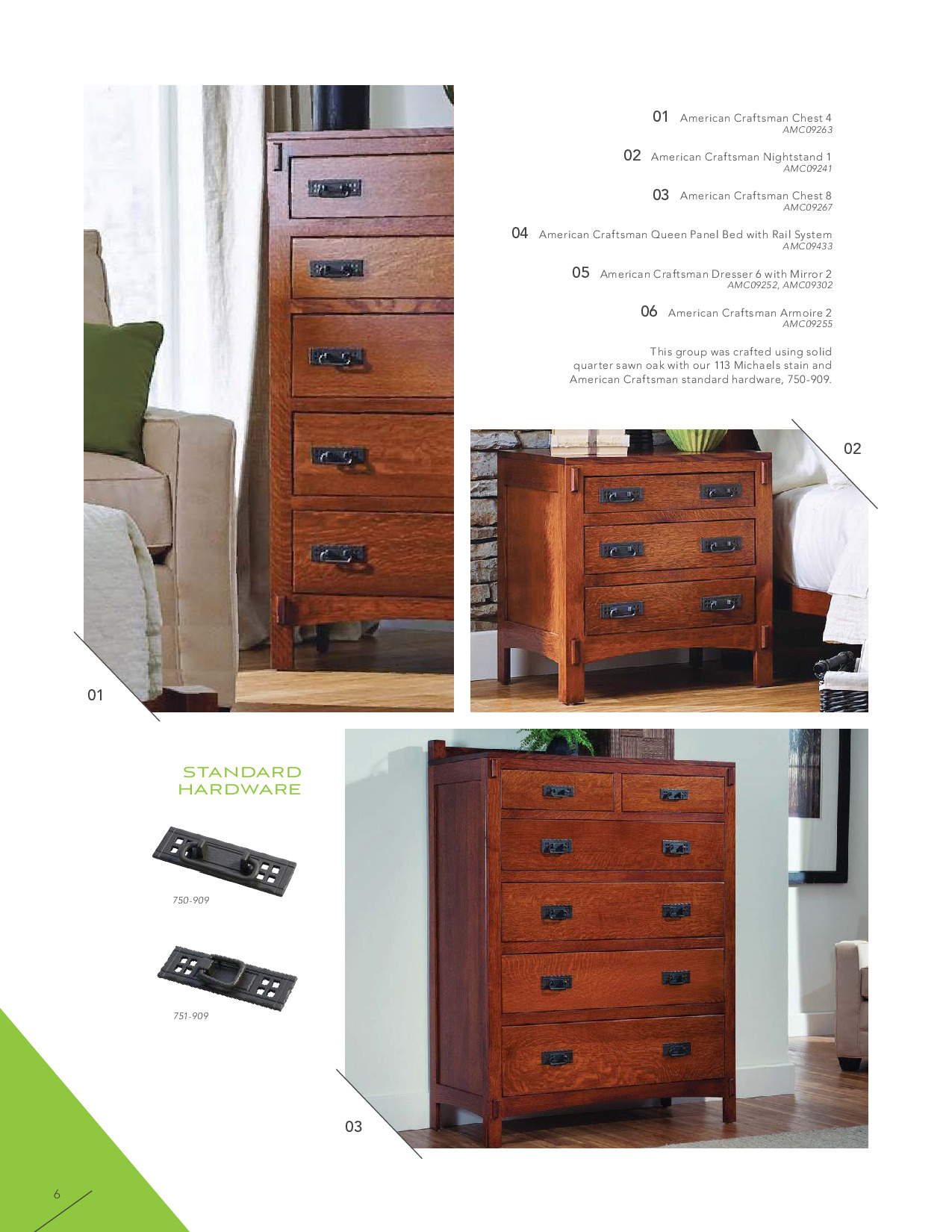 Amish American Craftsman Bedroom Catalog